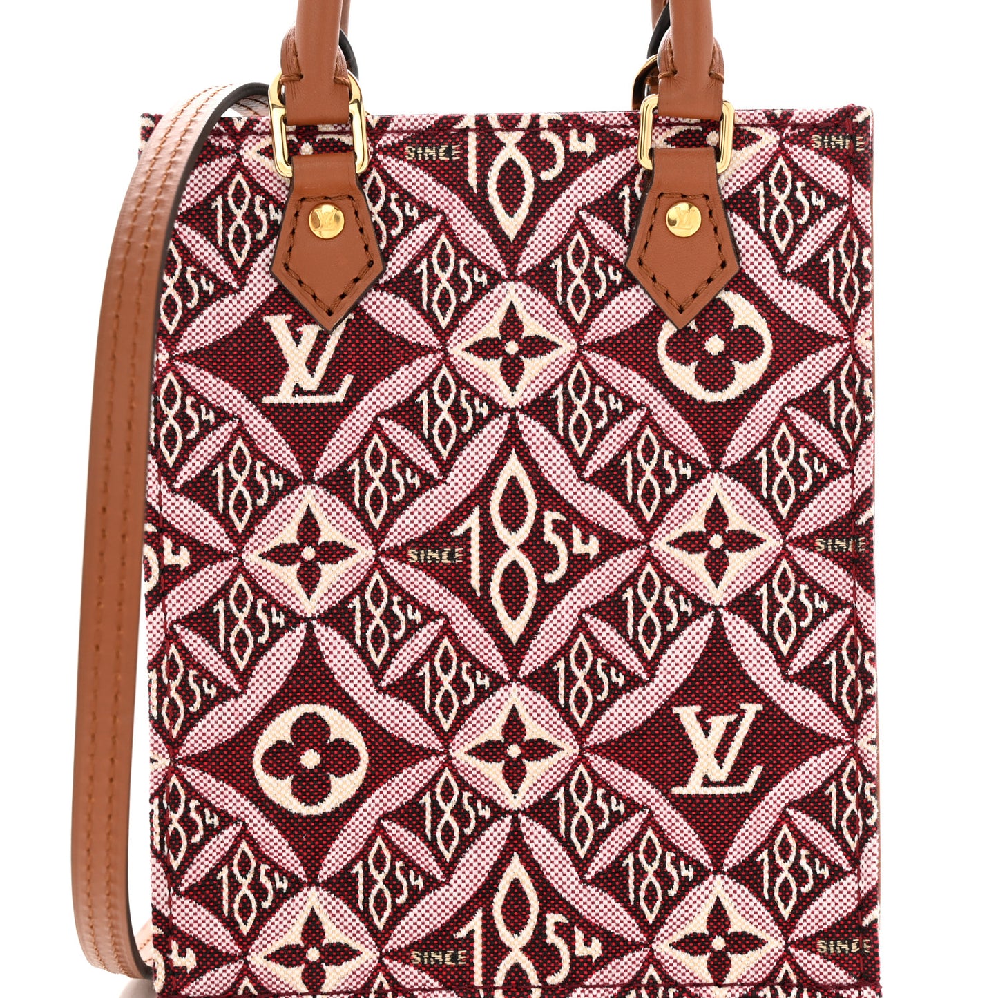 Jacquard Since 1854 Petit Sac Plat Bordeaux