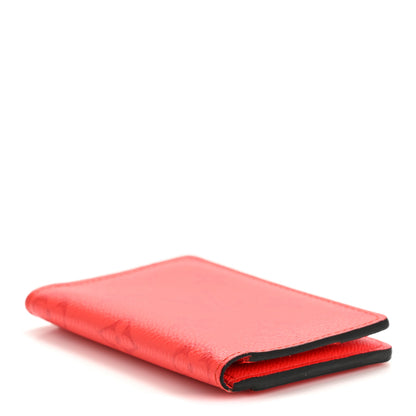 Louis Vuitton Taigarama Pocket Organizer NM Fire Red 4 of 7