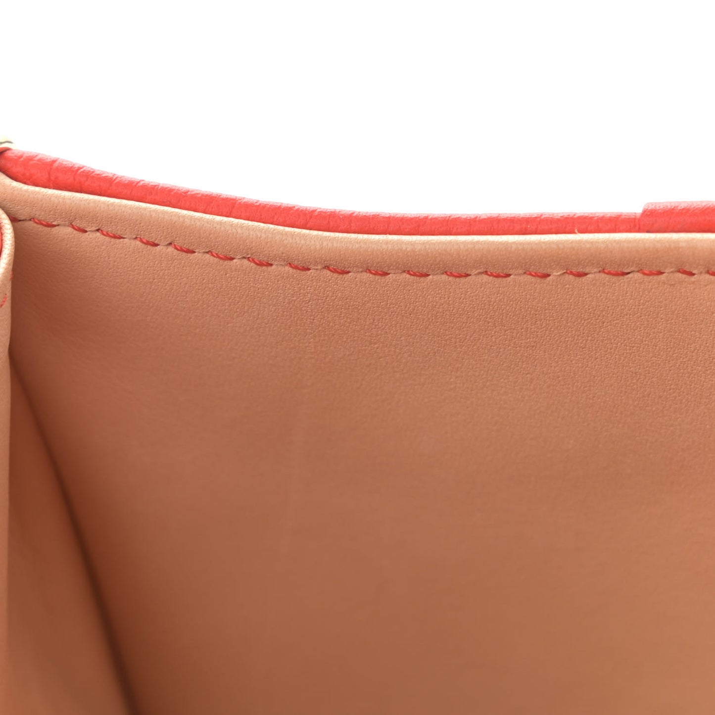 Grained Calfskin Mini Brillant Satchel Piment