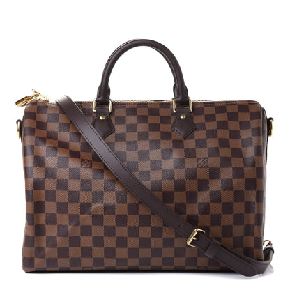 Louis Vuitton Damier Ebene Speedy Bandouliere 35 1 of 4