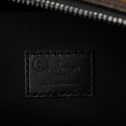 Louis Vuitton Monogram Macassar S Lock Messenger 6 of 9
