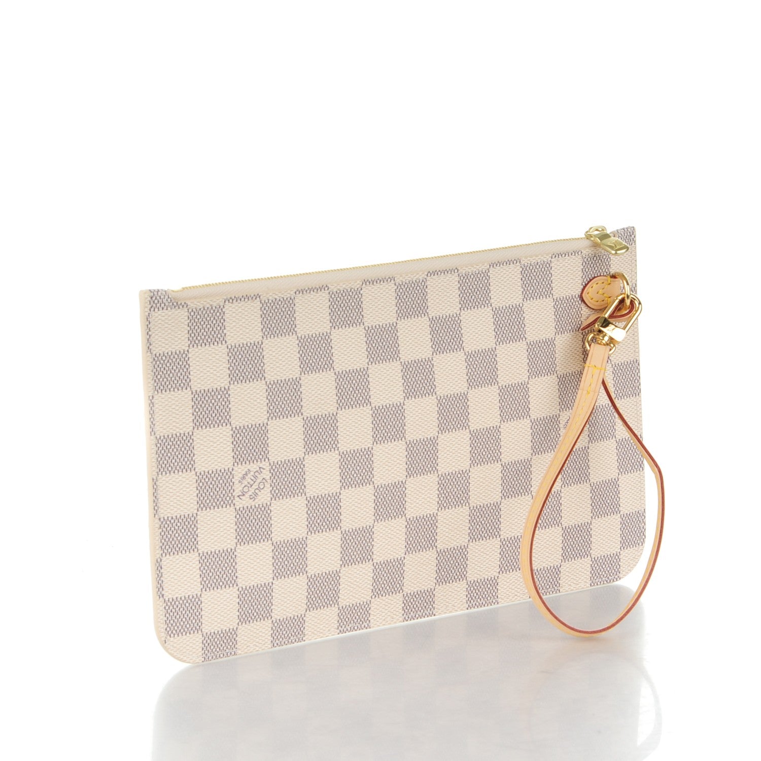 Louis Vuitton Damier Azur Neverfull MM GM Pochette 3 of 8