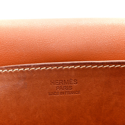 Hermes Barenia Faubourg Halzan 31 Fauve Potiron 5 of 9
