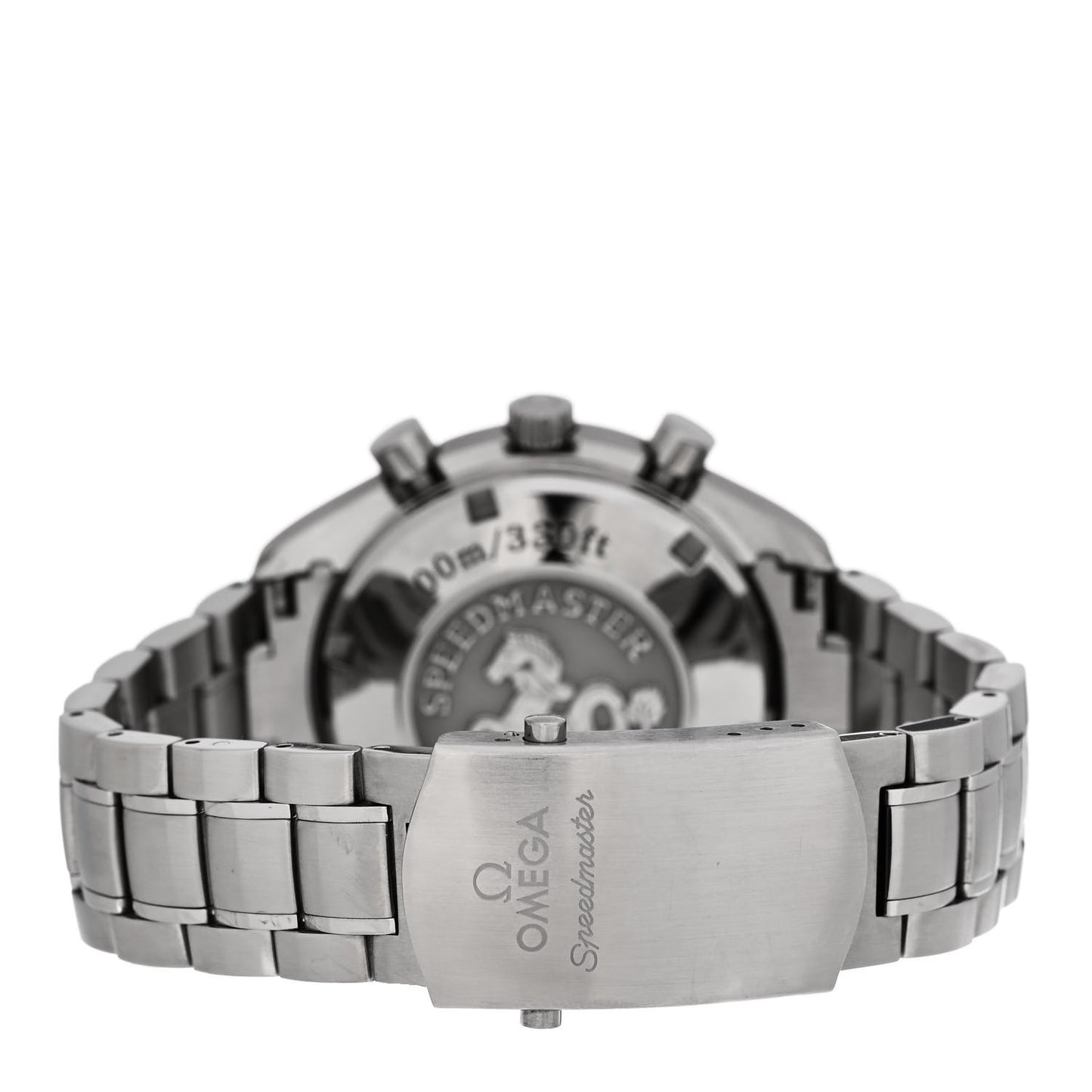 Stainless Steel 40mm Speedmaster Date Chronograph Automatic Watch Grey 323.30.40.40.06.001