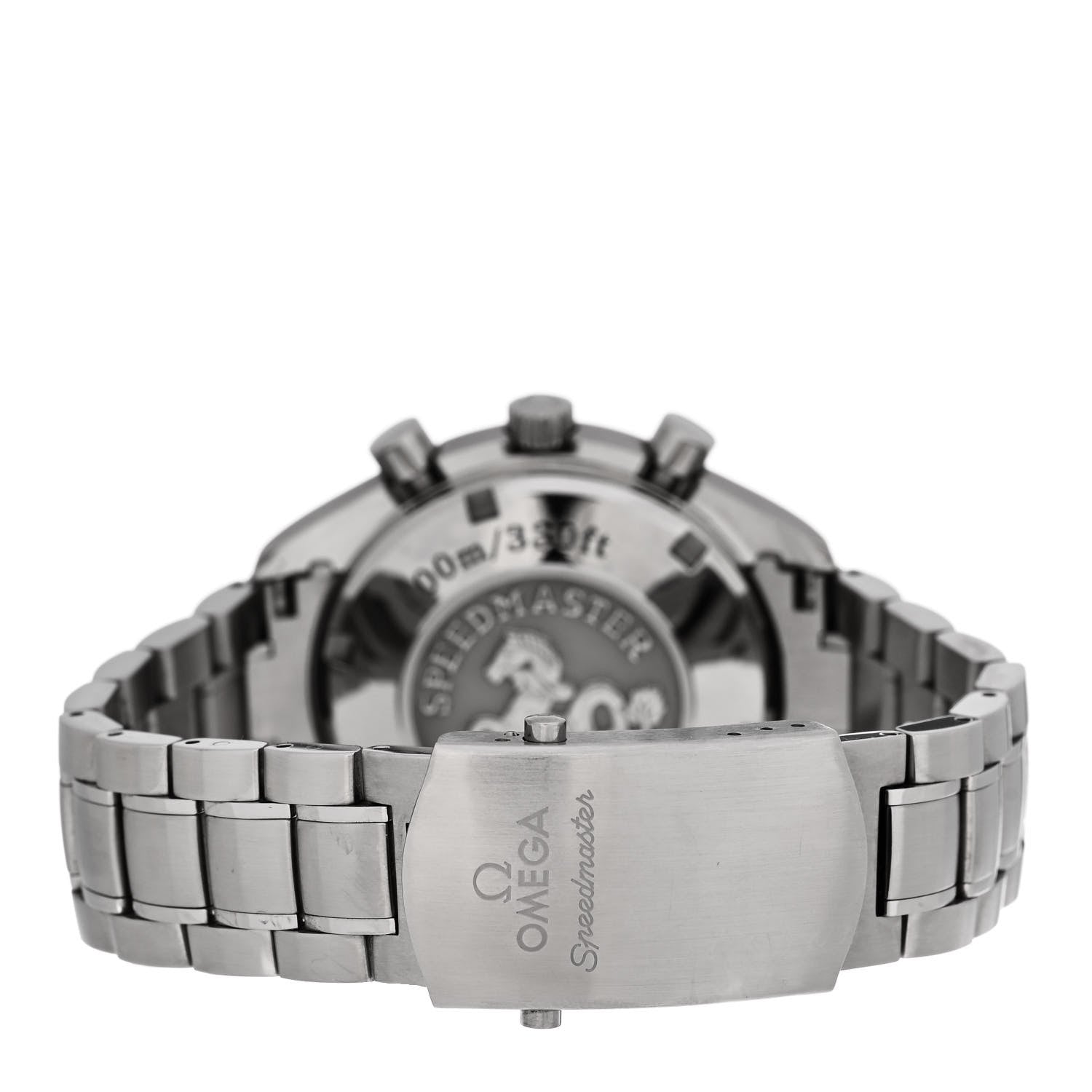 Omega Stainless Steel 40mm Speedmaster Date Chronograph Automatic Watch Grey 323.30.40.40.06.001 3 of 5