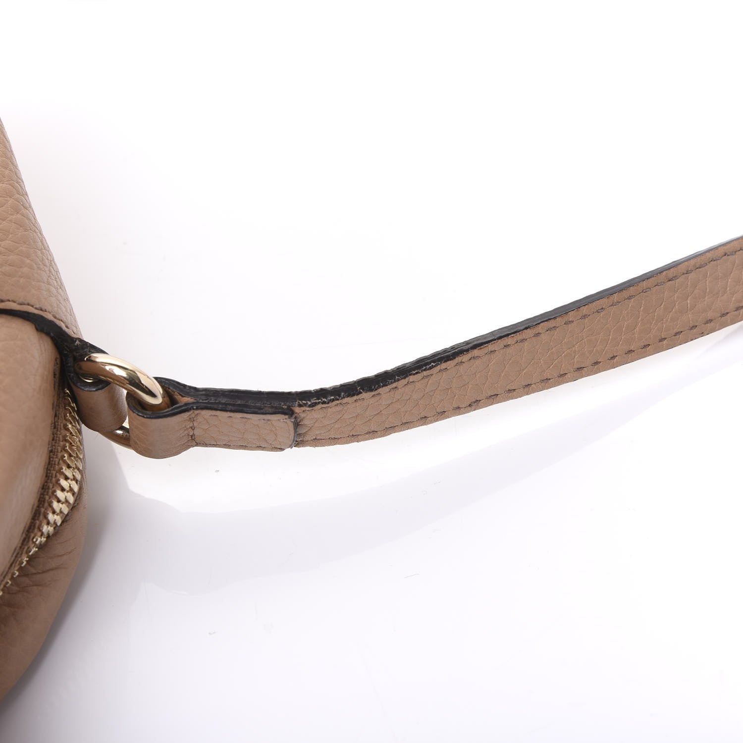 Gucci Pebbled Calfskin Small Soho Disco Bag Rose Beige 11 of 11