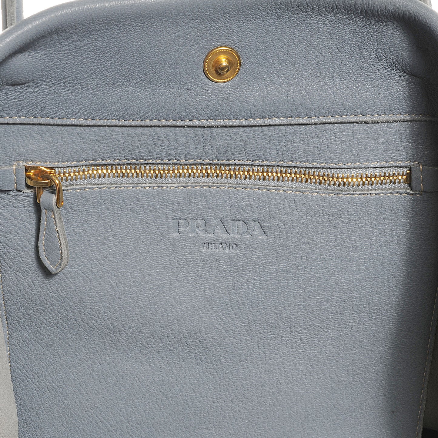 Cervo Deerskin Shopper Tote Pervinca