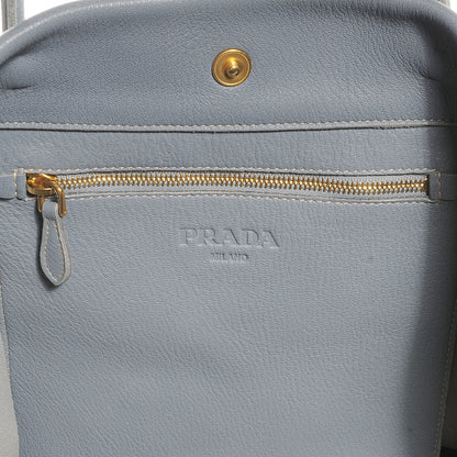 Prada Cervo Deerskin Shopper Tote Pervinca 6 of 6