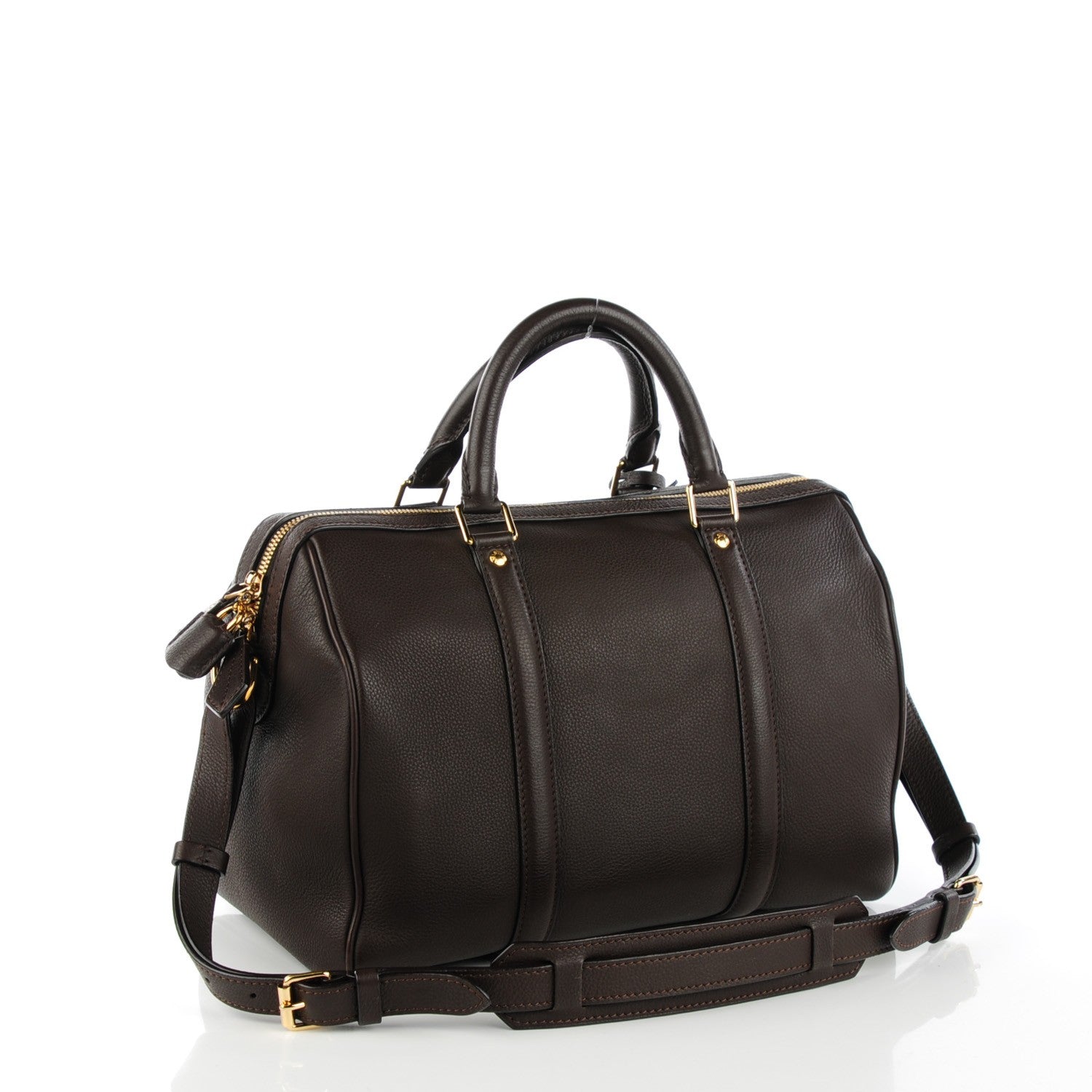 Louis Vuitton Veau Cachemire SC Bag PM Chocolate 3 of 7