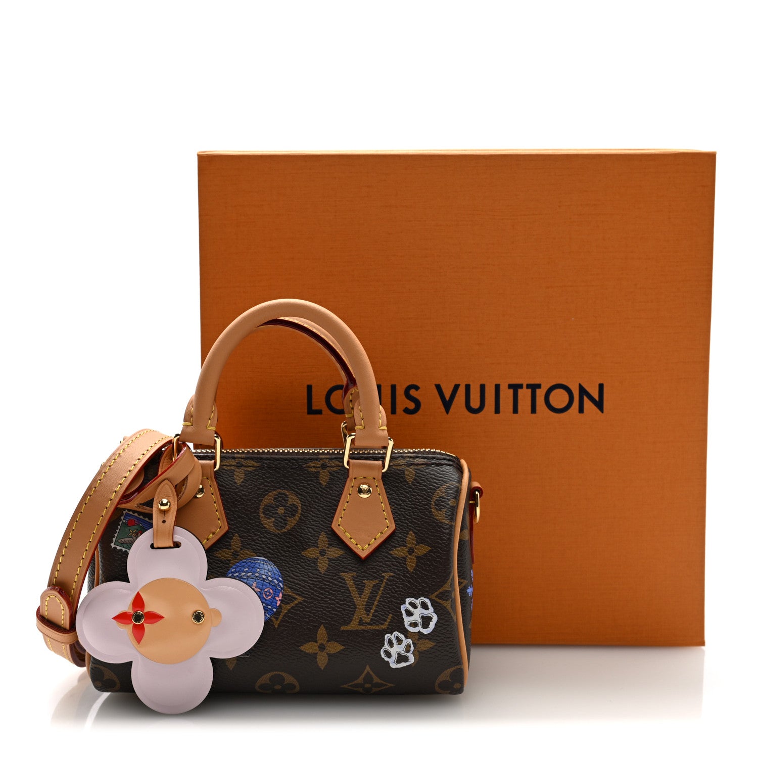 Louis Vuitton Monogram Vivienne Nano Speedy 10 of 10