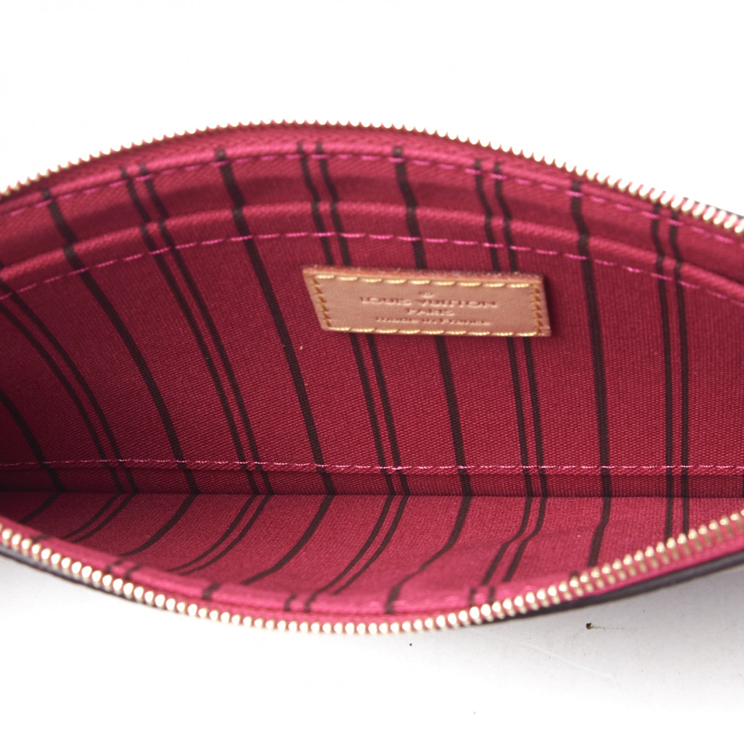 Louis Vuitton Monogram Neverfull MM GM Pochette Pivoine 6 of 8