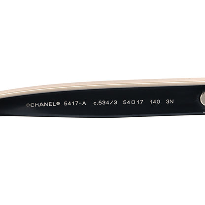 Chanel Acetate Square Sunglasses 5417-A Black 5 of 8