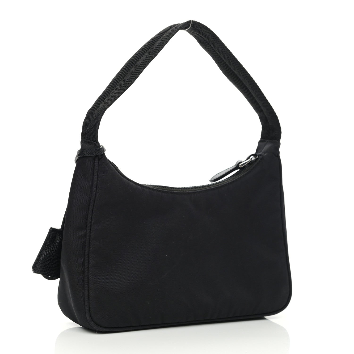 Prada Tessuto Nylon Mini Re-Edition 2000 Bag Black 3 of 12