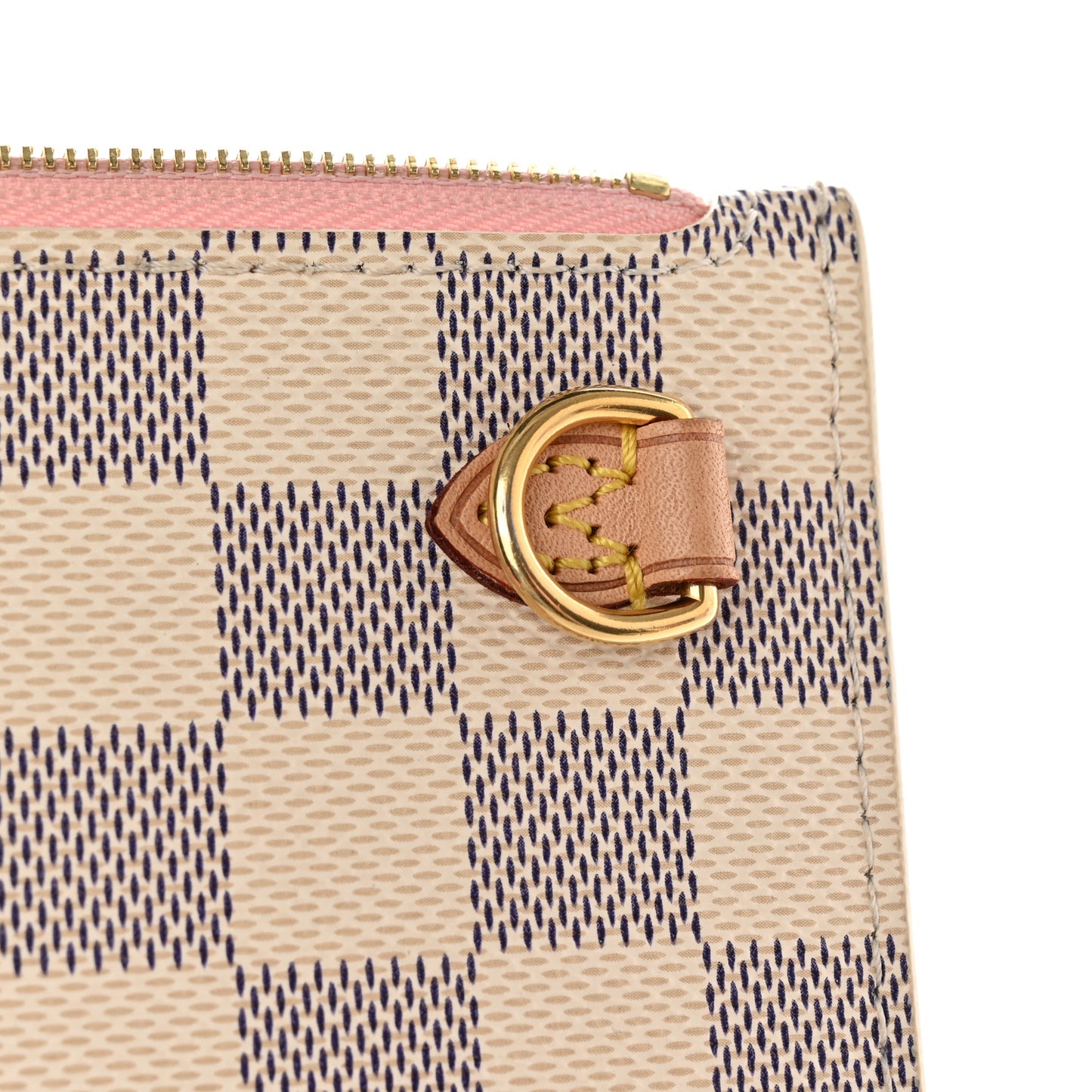 Damier Azur Neverfull MM GM Pochette Rose Ballerine
