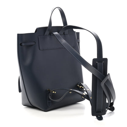 Mansur Gavriel Calfskin Backpack Bag Blu 3 of 9