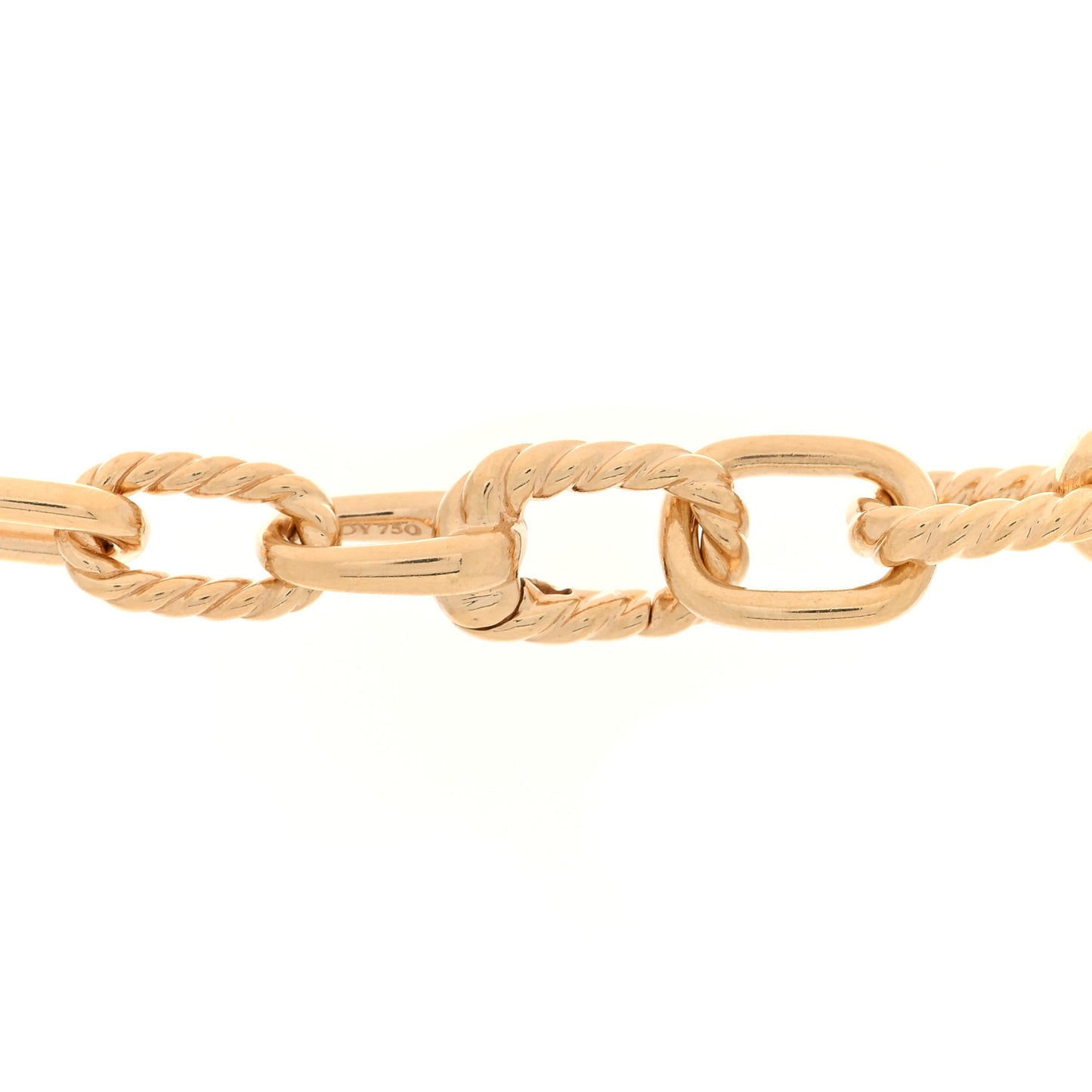 18K Yellow Gold 6mm Madison Chain Necklace