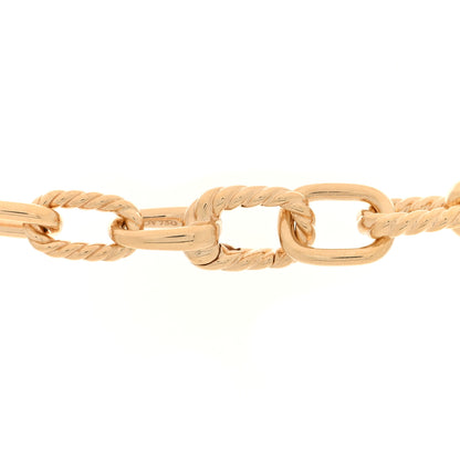 David Yurman 18K Yellow Gold 6mm Madison Chain Necklace 4 of 4