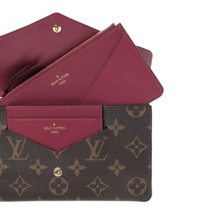 Louis Vuitton Monogram Jeanne Wallet Fuchsia 5 of 6