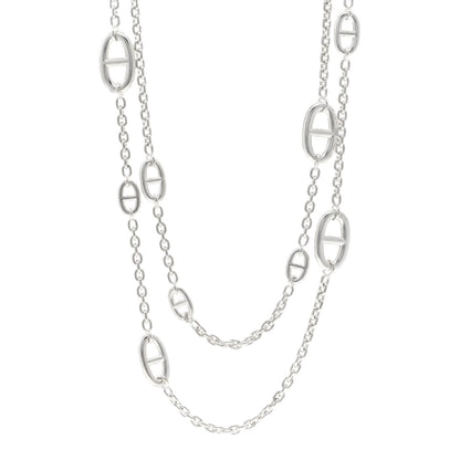 Hermes Sterling Silver Farandole Necklace 120 1 of 4