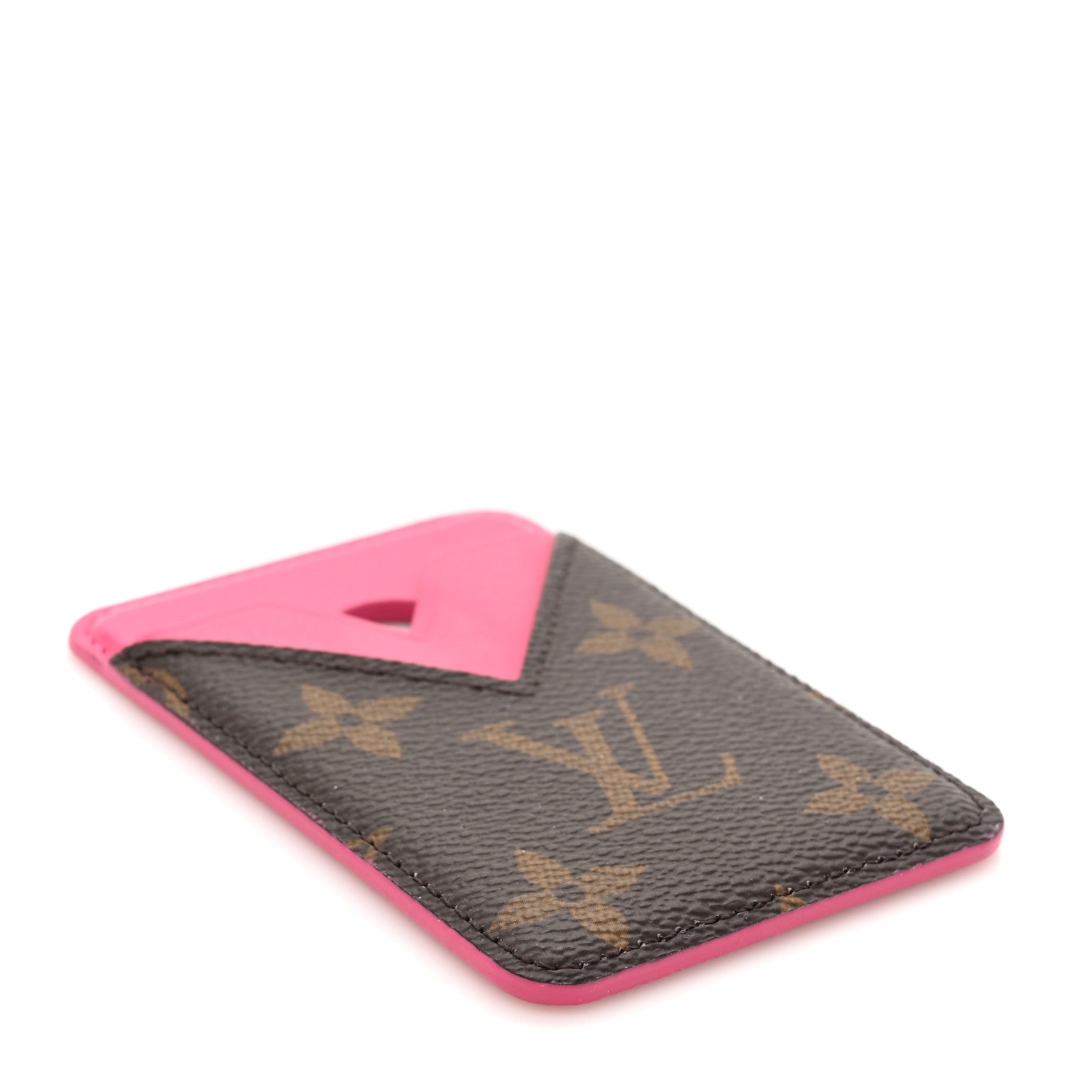 Louis Vuitton Monogram Porte-Cartes Magnet Pondichery Pink 4 of 6