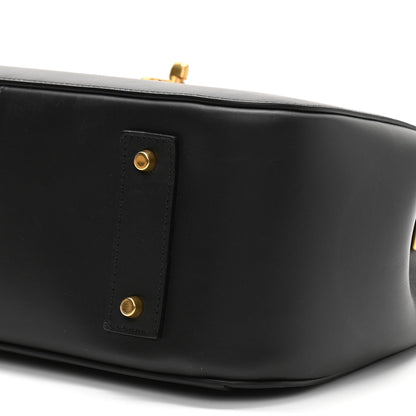 Versace Vitello Barocco Virtus Small Top Handle Shoulder Bag Black 9 of 9