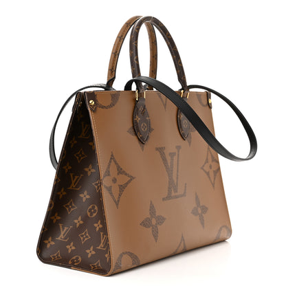 Louis Vuitton Reverse Monogram Giant Onthego MM 3 of 9