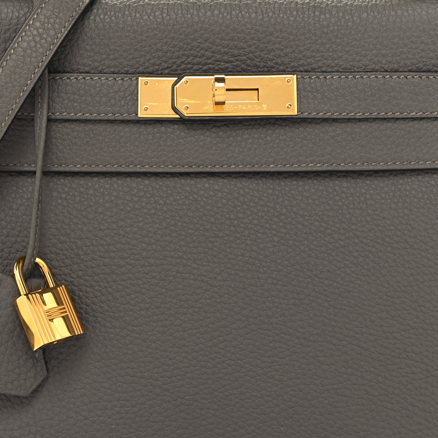 Togo Kelly Retourne 28 Gris Meyer