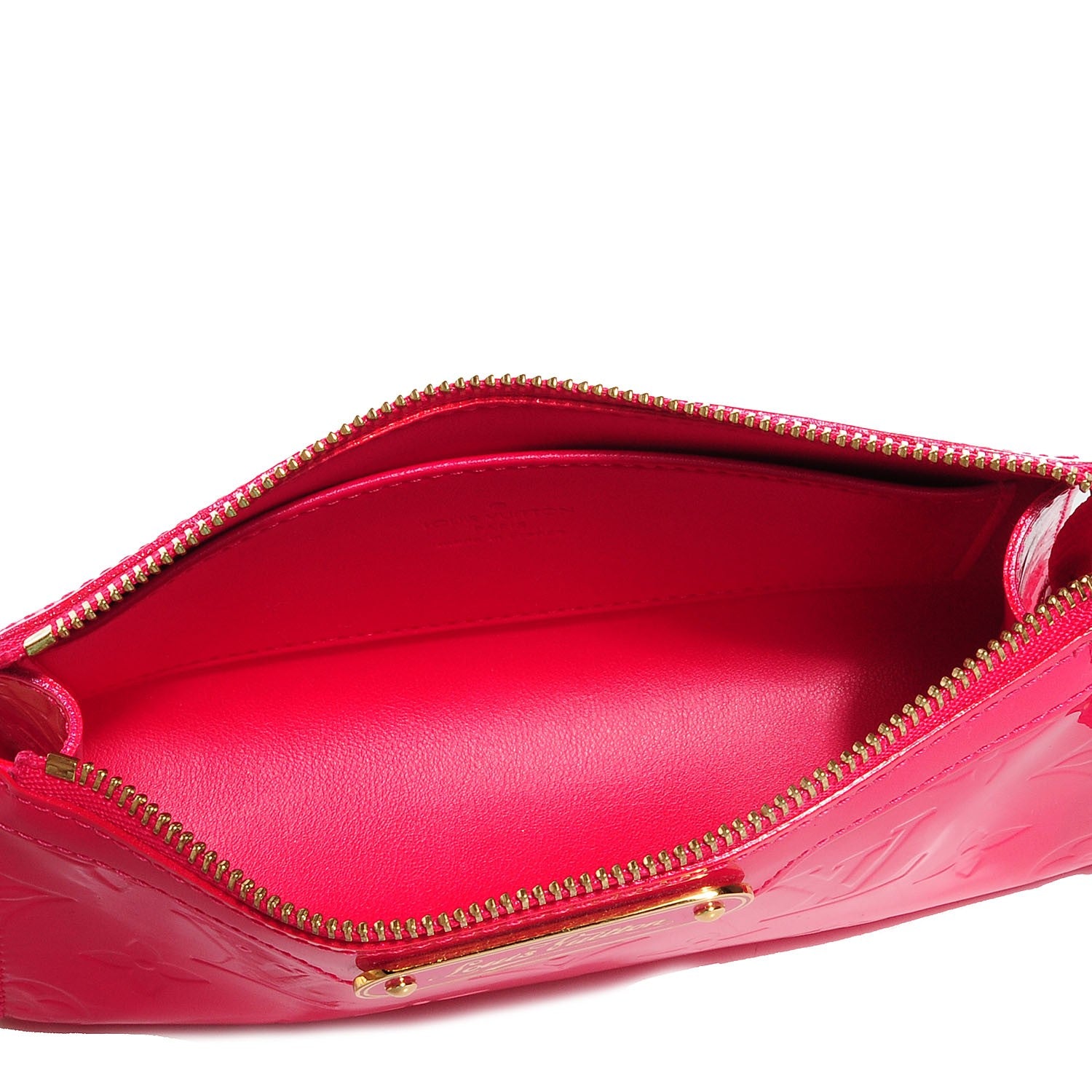 Louis Vuitton Vernis Trousse Cosmetic Pouch Rose Pop 7 of 7