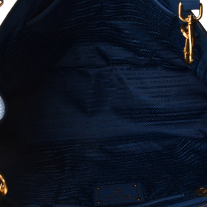 Prada Vitello Daino Tote Cobalto 4 of 10