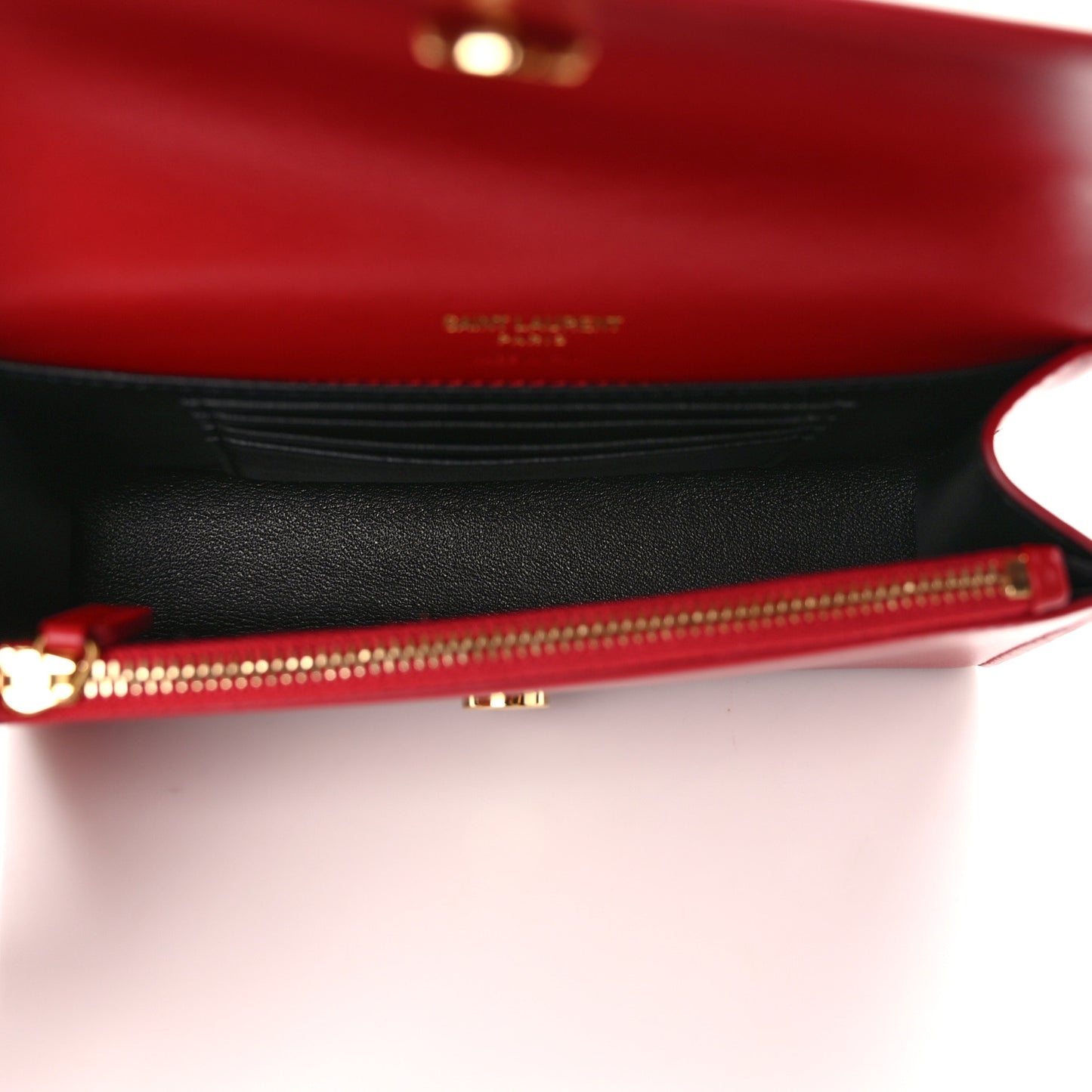 Smooth Calfskin Monogram Kate Belt Bag Red