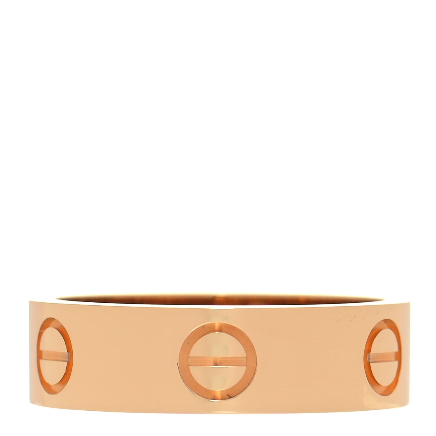 18K Yellow Gold 5.5mm LOVE Ring 54 6.75