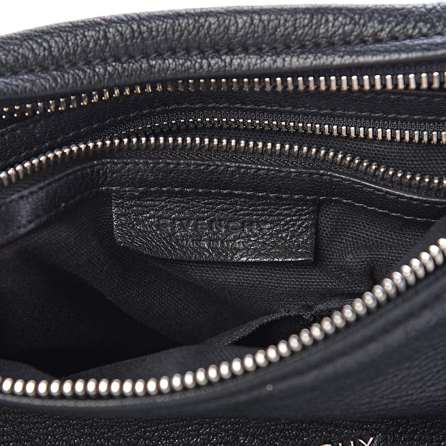 Sugar Goatskin Small Pandora Black