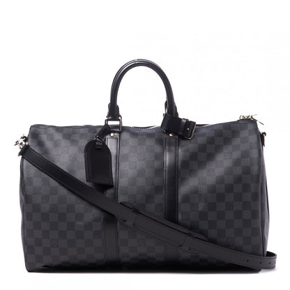Louis Vuitton Damier Graphite Keepall Bandouliere 45 1 of 9
