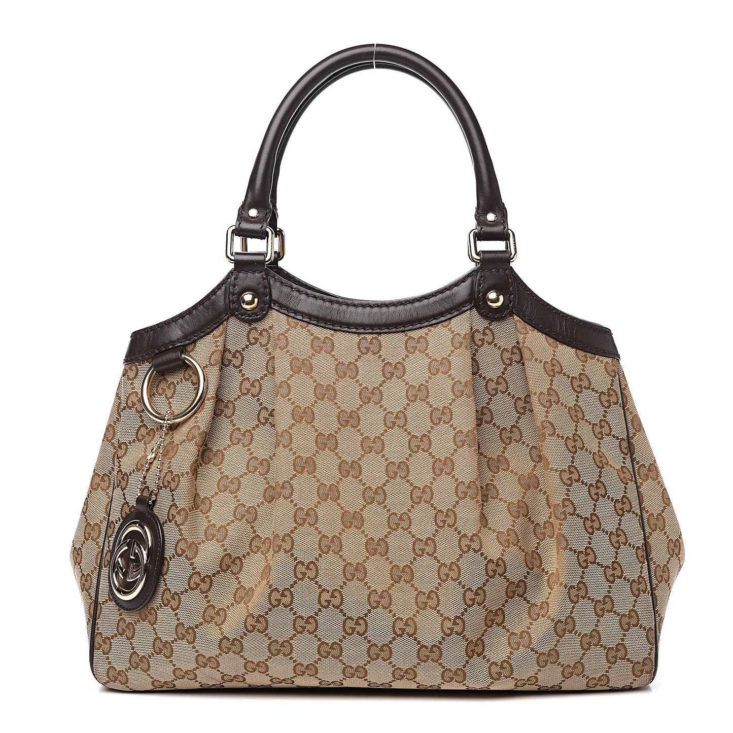 Monogram Large Sukey Tote Dark Brown
