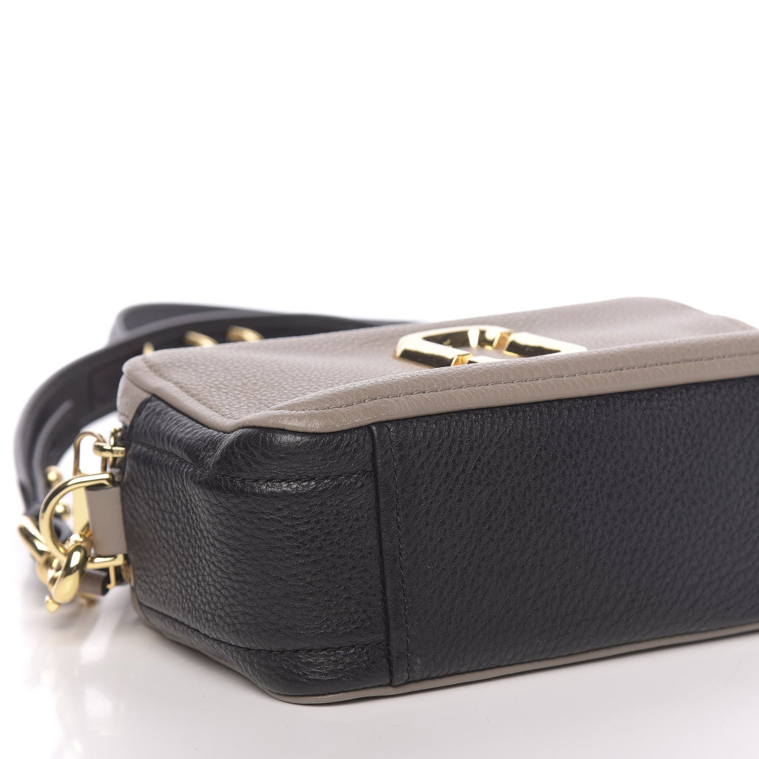 Marc Jacobs Supple Natural Grain Calfskin The Softshot 21 Bag Cement Multi 10 of 11