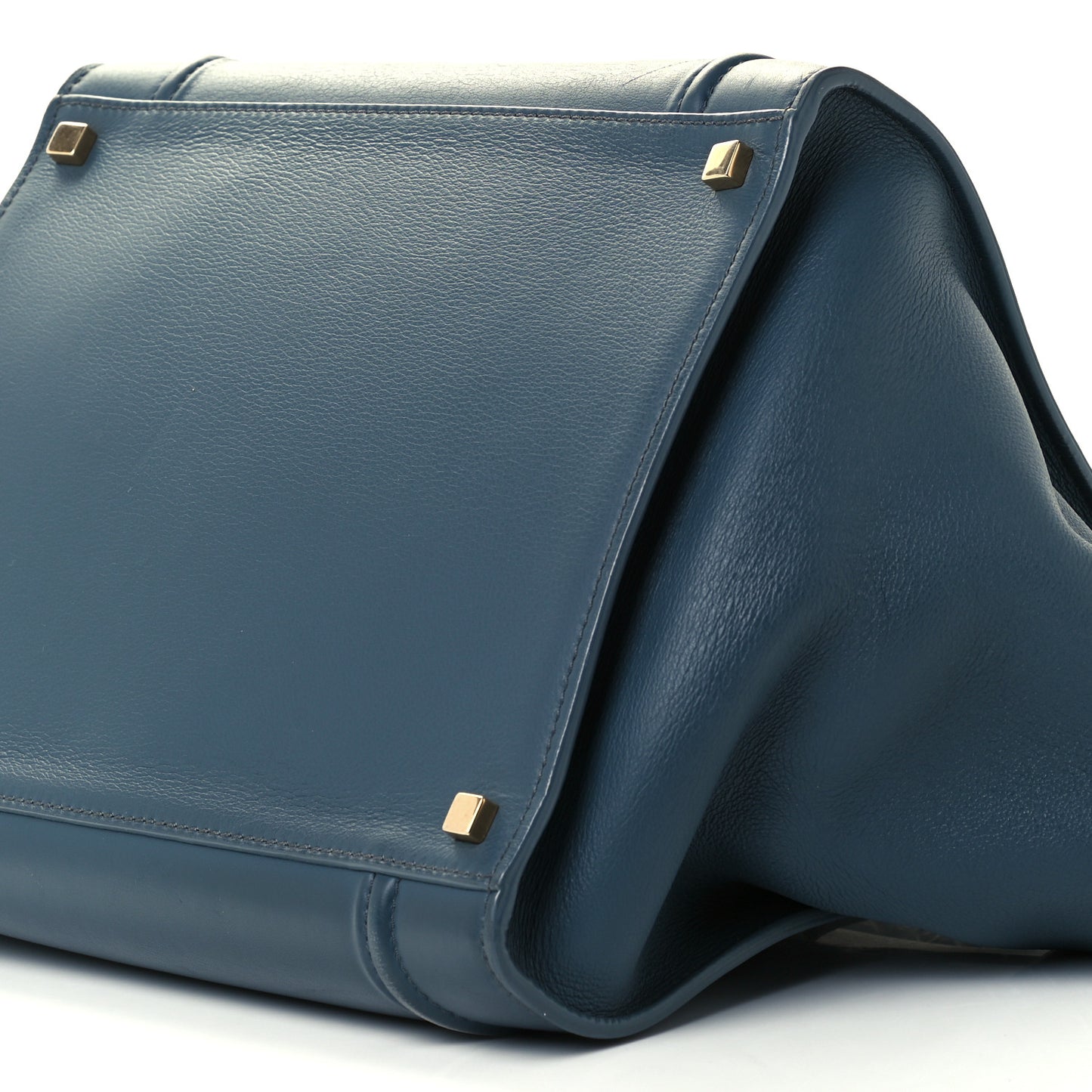 Smooth Calfskin Medium Phantom Luggage Slate