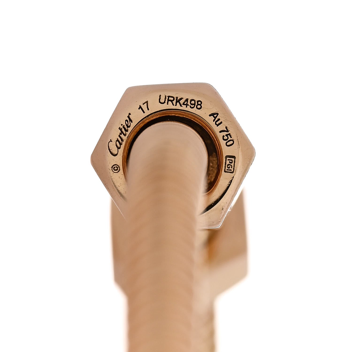 Cartier 18K Pink Gold Ecrou de Cartier Bracelet 17 4 of 4