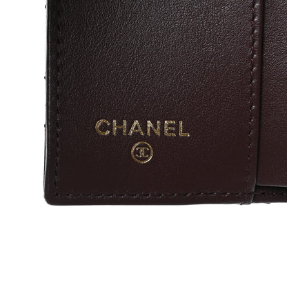 Chanel Caviar Quilted Double Flap Wallet Black 6 of 7