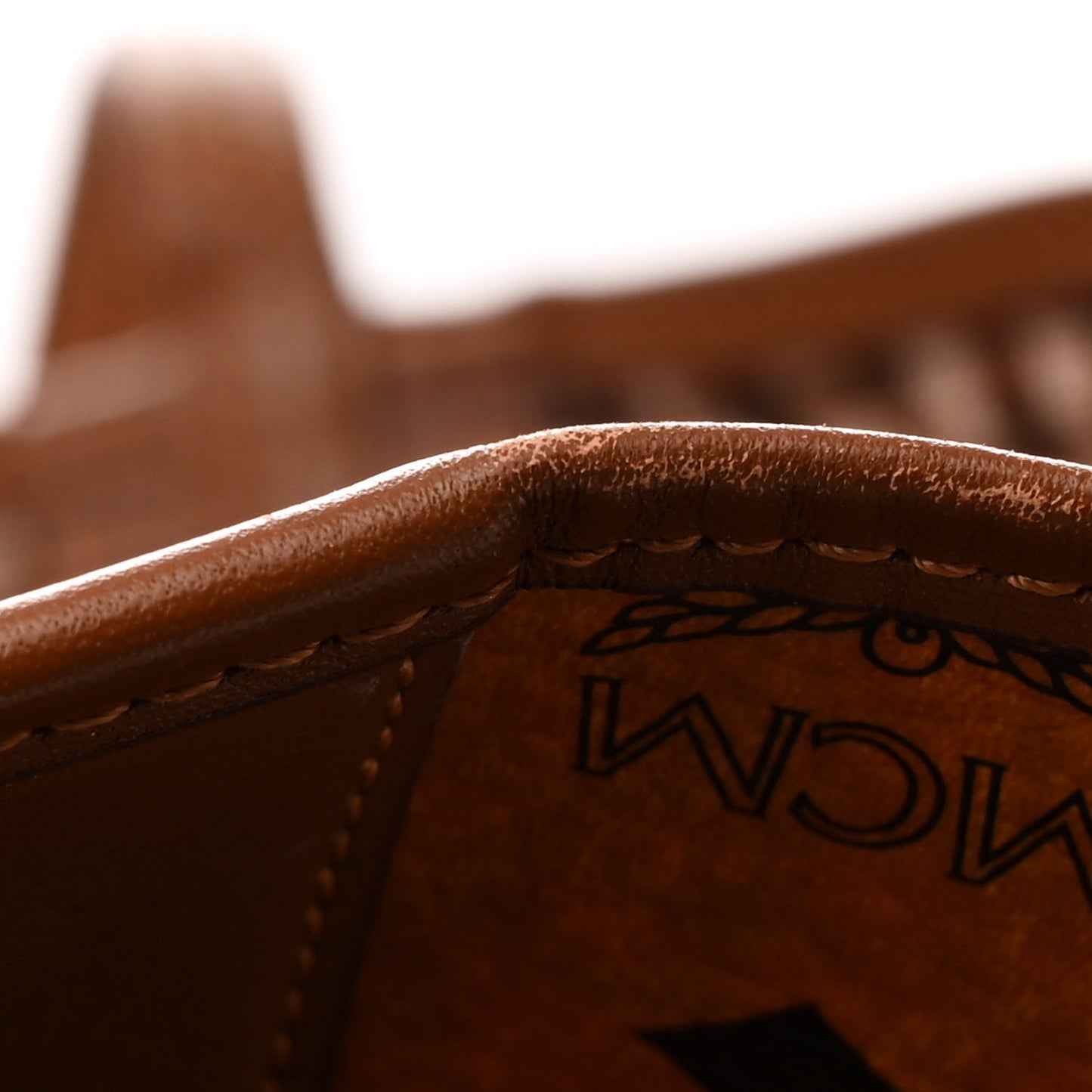 Visetos Large Liz Reversible Shopper Tote Cognac