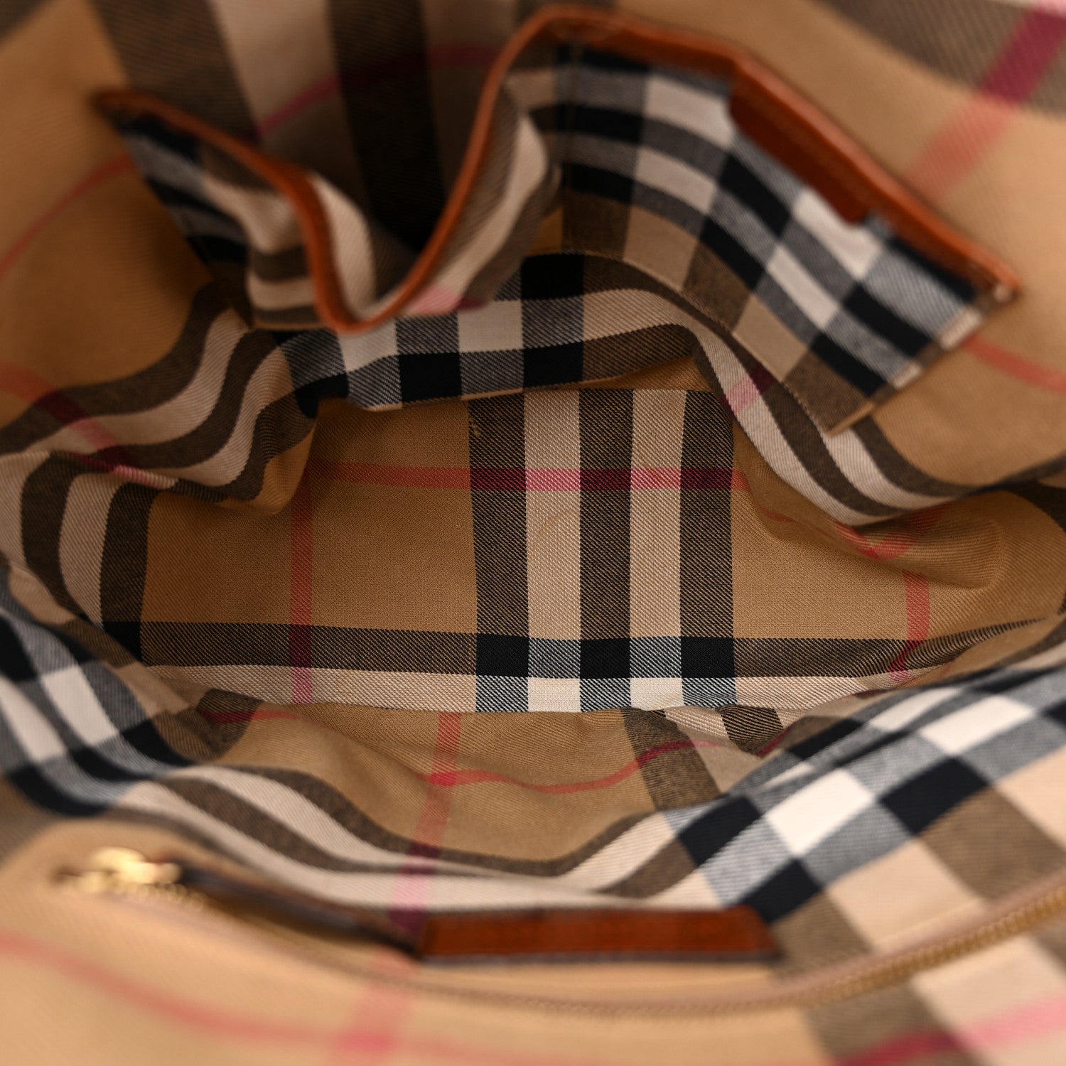 Burberry Bridle Calfskin Medium Orchard Bowling Bag Dark Tan 5 of 13