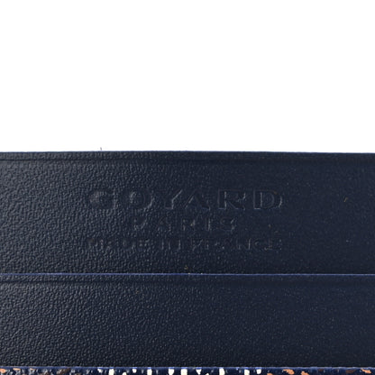 Goyard Goyardine Saint Sulpice Card Holder Navy 6 of 8