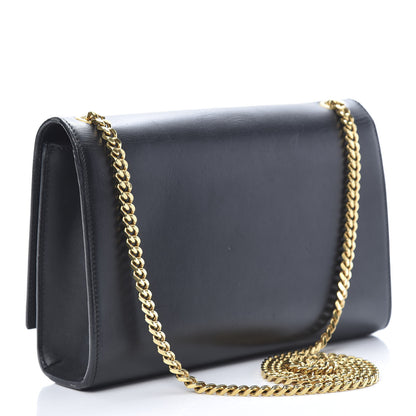 Saint Laurent Smooth Calfskin Medium Classic Monogram Kate Tassel Satchel Black 3 of 15