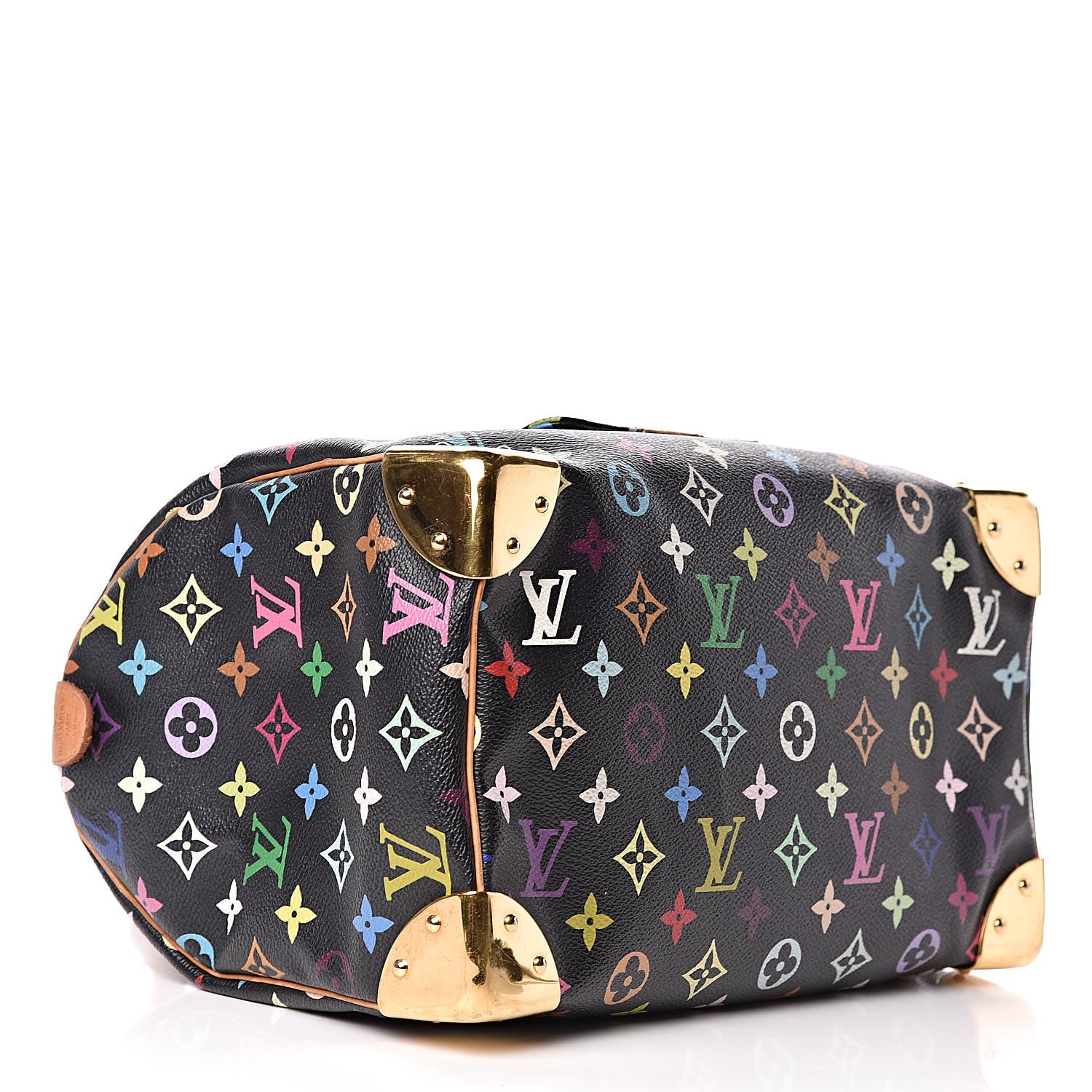 Louis Vuitton Monogram Multicolor Speedy 30 Black 4 of 15