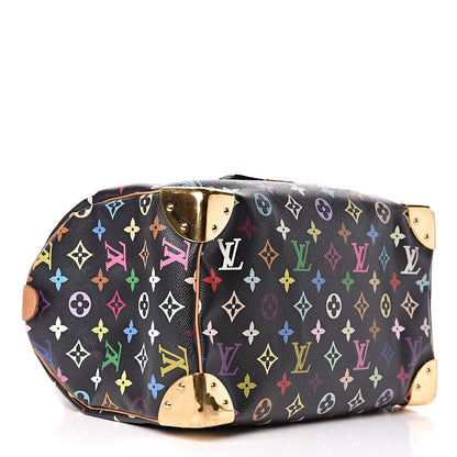 Louis Vuitton Monogram Multicolor Speedy 30 Black 4 of 15