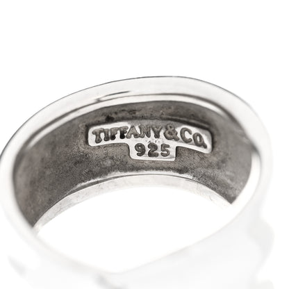 Tiffany Sterling Silver Nature Leaf Ring 50 5.5 4 of 4