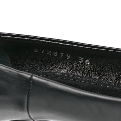 Balenciaga Nappa Square Knife 80mm Pumps 36 Black 8 of 9