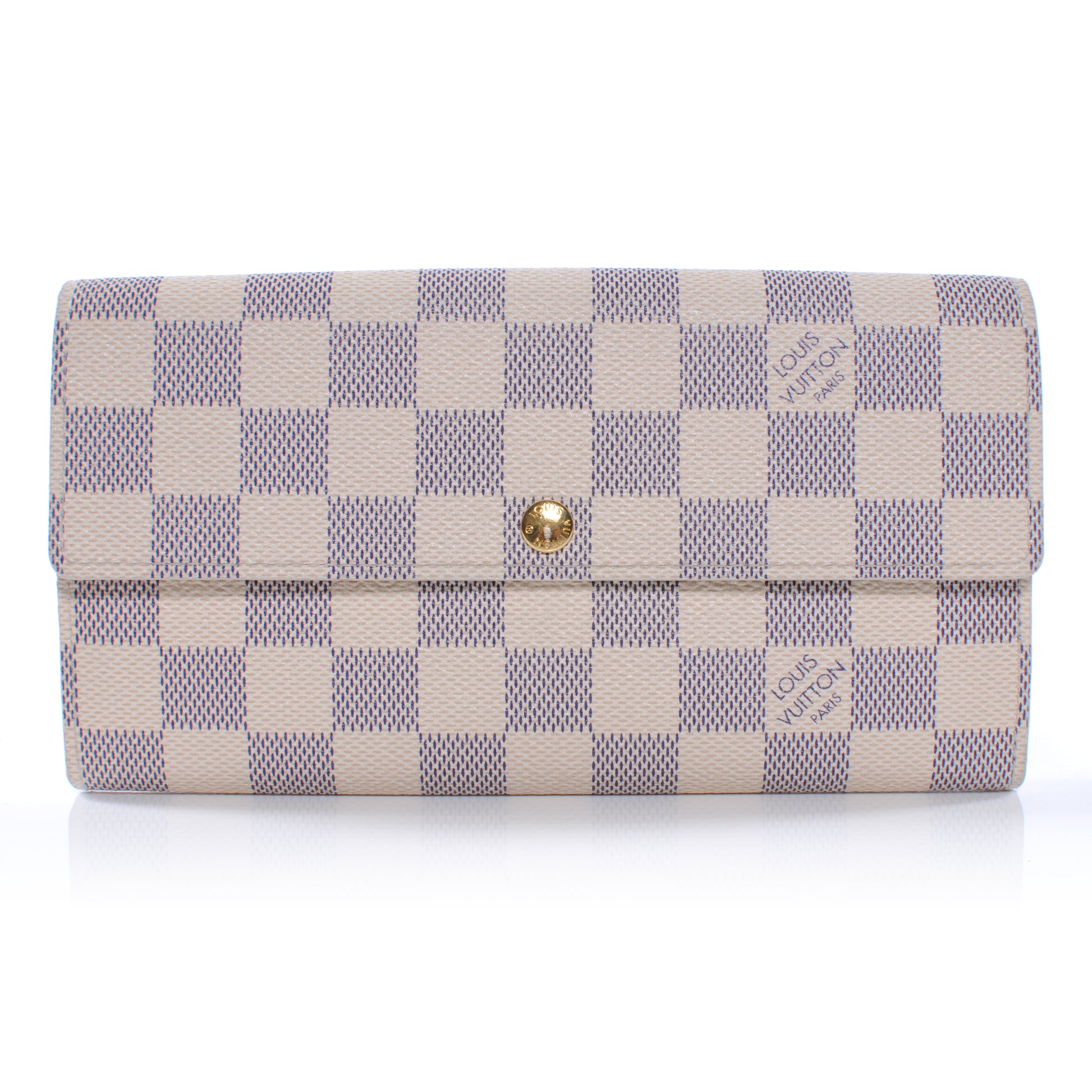 Louis Vuitton Damier Azur Sarah Wallet 1 of 6