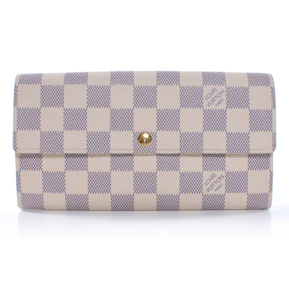 Louis Vuitton Damier Azur Sarah Wallet 1 of 6