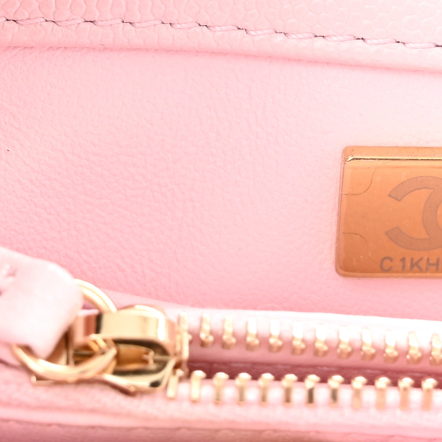 Chanel Caviar Quilted Small Coco Handle Flap Light Pink 7 of 10