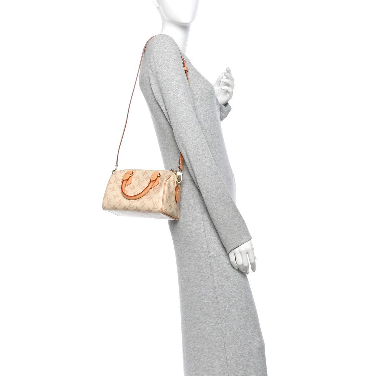 Monogram Origine Lin Speedy Bandouliere 20 Linen